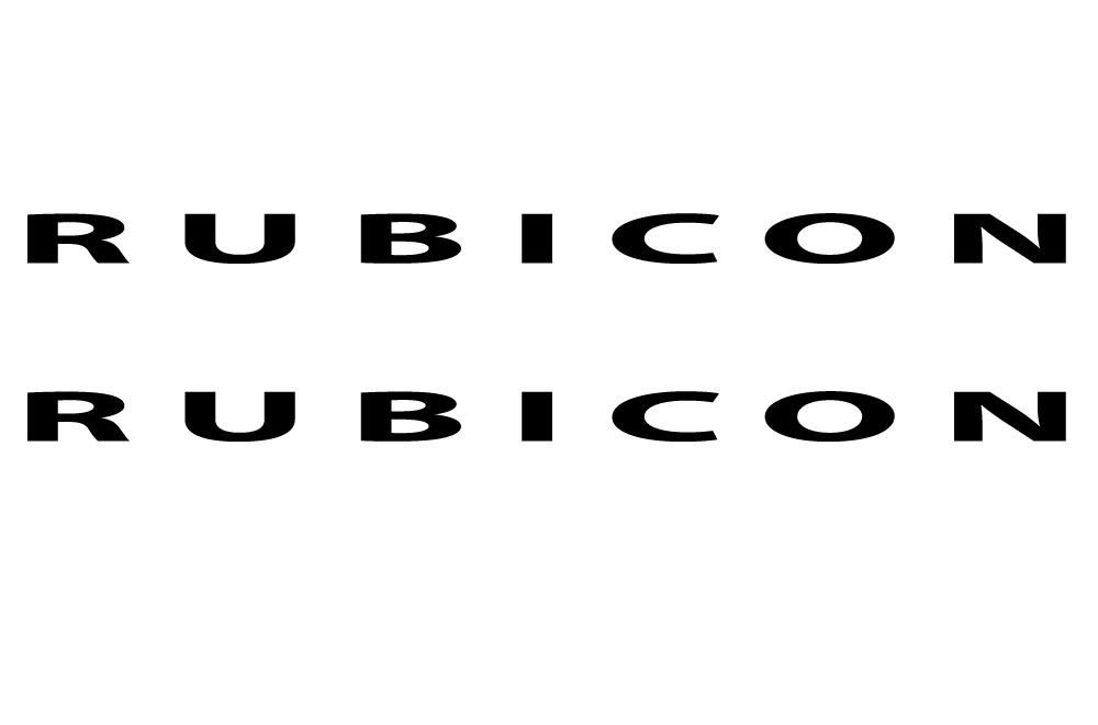 Jeep rubicon decal #2