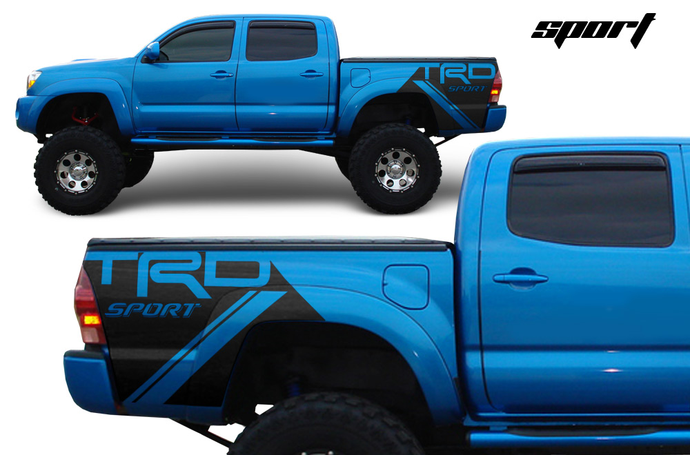 Trd sport decals stickers toyota tacoma