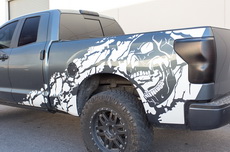 Toyota Tundra TRD 4X4 Fender Graphic Vinyl Sticker Decal Full Bed Part 2007-2013 NIGHTMARE