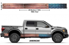 Universal Rocker Panel Graphic Wrap Trim Kit for Ford Chevy Toyota Dodge Trucks