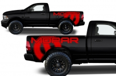 Dodge Ram Truck 1500/2500 2009-2014 Custom Vinyl Decal - MOPAR