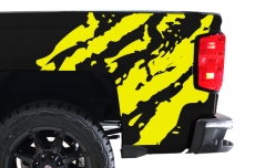 Chevy Silverado Truck 2014-2016 1500/2500 Rear Quarter Panel Bed Vinyl - RIPPED
