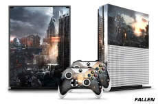 Microsoft Xbox ONE S 1S Console plus 2 Controller Skins