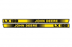 Hood Stripe Decal Set for John Deere LX172 LX173 LX176 LX178 LX188