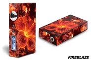 Sigelei 100 watt Vape Graphic Decal Skin Fireblaze