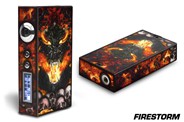 Sigelei 100 watt Vape Graphic Decal Skin Firestorm