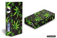 Sigelei 100 watt Vape Graphic Decal Skin Weeds