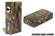 Sigelei 100 watt Vape Graphic Decal Skin Woodland Camo