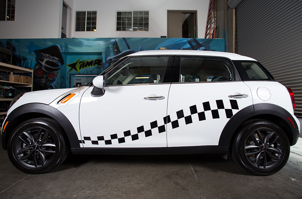 Mini Cooper - Black Gloss wrap