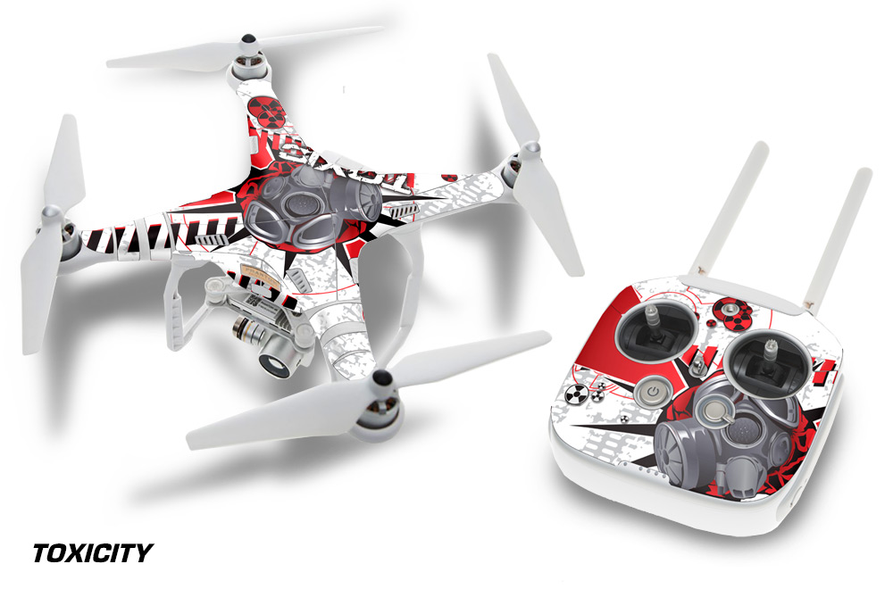 DJI Phantom 4 Drone Wrap RC Quadcopter Decal Sticker Custom Skin Accessory DRIPS 