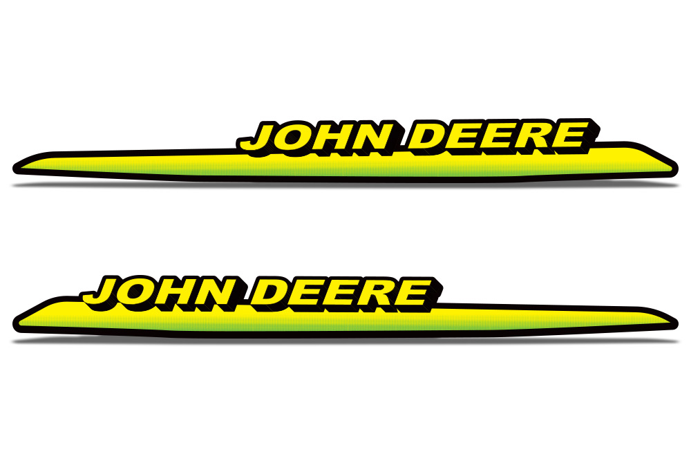 John Deere Mower stickers decals 