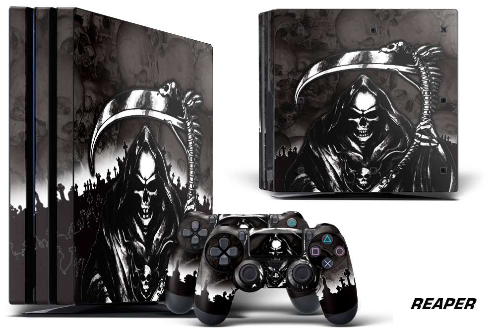 Sony PS4 PlayStation 4 Pro Custom MOD Skin Decal Cover Sticker Graphic