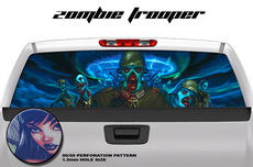 Zombie Trooper 65x22 Rear Window Graphic