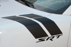 Dodge Charger SRT Stripes Vinyl Graphics Decal (2011-2014)