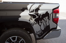 Toyota Tundra Art Fender Graphics Vinyl Decal - Scream (2014-2021)