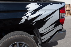 Toyota Tundra Art Fender Graphics Vinyl Decal - Torn (2014-2021)