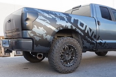 Toyota Tundra TRD 4X4 Fender Graphics Vinyl Sticker Decals Full Bed Parts 2007-2013 TORN TUNDRA