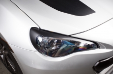 Subaru BRZ Matte Headlight Brow Vinyl Graphics Decal 2013-2014