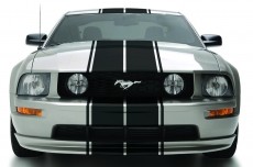 Ford Mustang Hood, Roof, and Trunk Stripes Vinyl Graphics Decal (2005-2009)