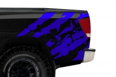 Nissan Titan Truck 2004-2013 Custom Vinyl Decal Wrap Kit RIPPED