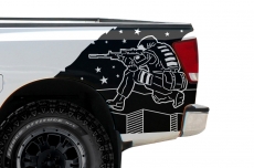 Nissan Titan Truck 2004-2013 Custom Vinyl Decal Wrap Kit SNIPER