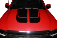 Chevy Silverado Truck 2014-2016 1500/2500 Hood and Tailgate Vinyl Stripes