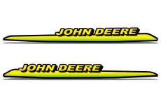 Hood Stripe Decal Set for John Deere LT133 LT155 LTR155 LT166 LTR166 AM122823