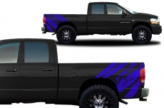 Dodge Ram Truck 2002-2008 Custom Vinyl Decal - RIPPED