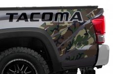 Toyota Tacoma Truck Quarter Panel Wrap Graphic Decal 2016-2018