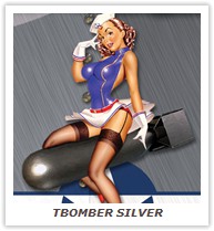 TBOMBER SILVER
