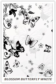 BLOSSOM BUTTERFLY WHITE