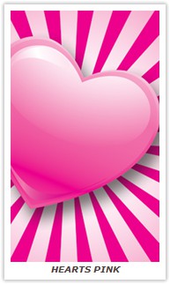 HEARTS PINK